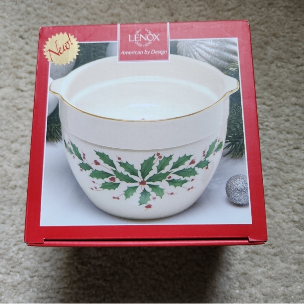 NIB Lenox Holiday Cold Dip Bowl